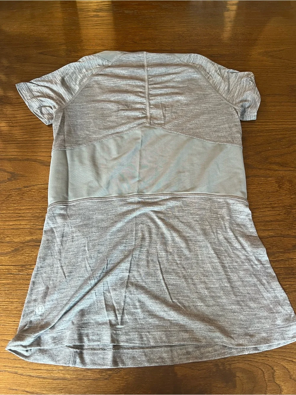 Light Gray Women's Performance V-Neck Top
